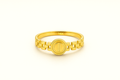 14K Yellow Gold Watch-Link Band Ring